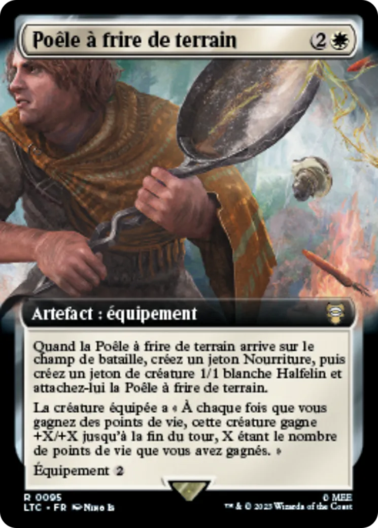 Poêle à frire de terrain — Tales of Middle-earth Commander — Magic: The Gathering