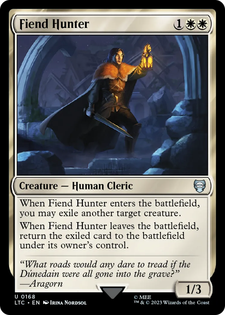 Fiend Hunter — Tales of Middle-earth Commander — Magic: The Gathering