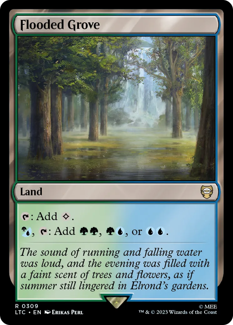 Flooded Grove — Tales of Middle-earth Commander — Magic: The Gathering