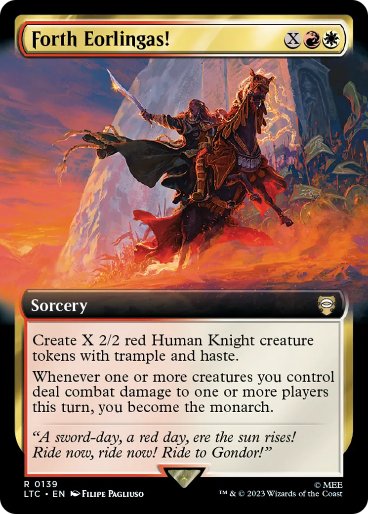 Forth Eorlingas! from Tales of Middle-earth Commander - Magic: The Gathering