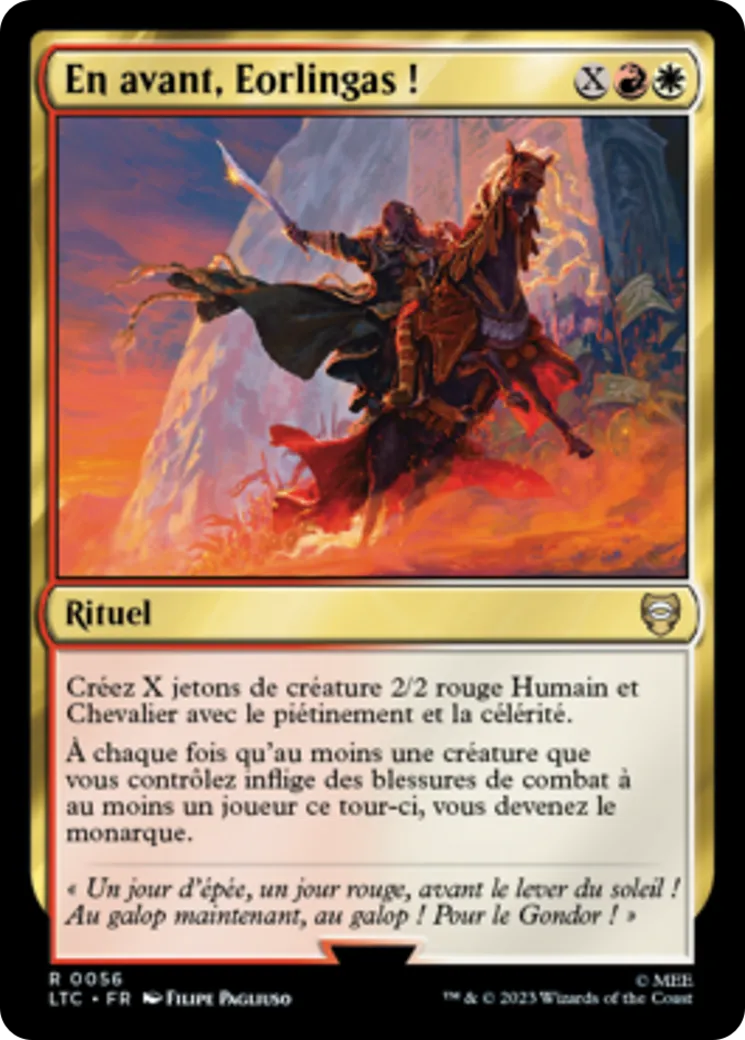 En avant, Eorlingas ! — Tales of Middle-earth Commander — Magic: The Gathering