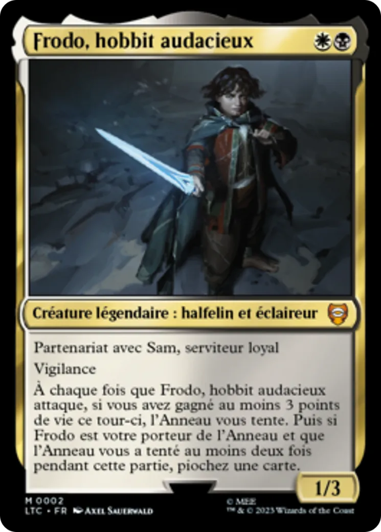 Frodo, hobbit audacieux — Tales of Middle-earth Commander — Magic: The Gathering