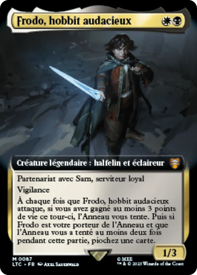 Frodo, hobbit audacieux — Tales of Middle-earth Commander — Magic: The Gathering