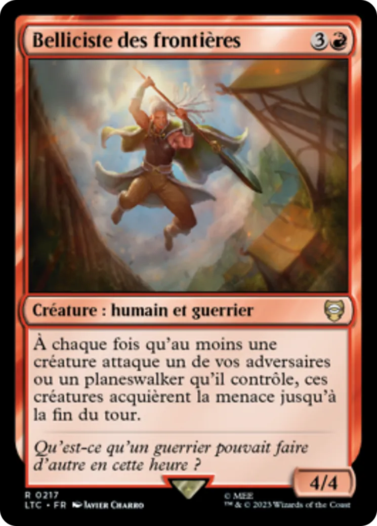 Belliciste des frontières — Tales of Middle-earth Commander — Magic: The Gathering