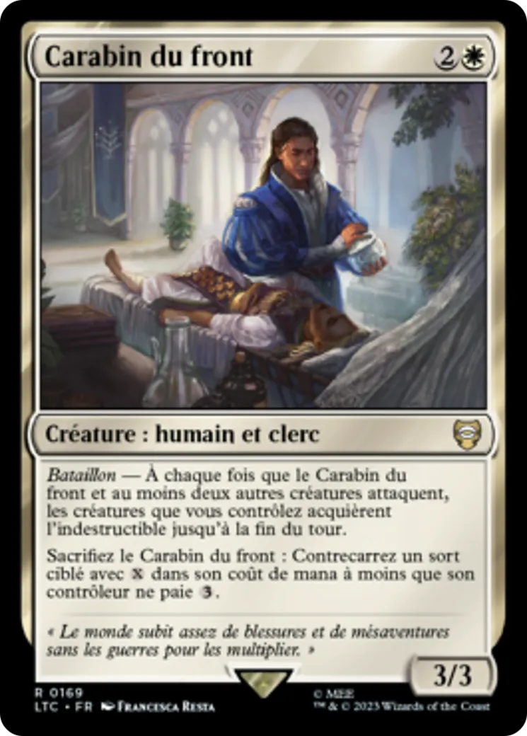 Carabin du front — Tales of Middle-earth Commander — Magic: The Gathering