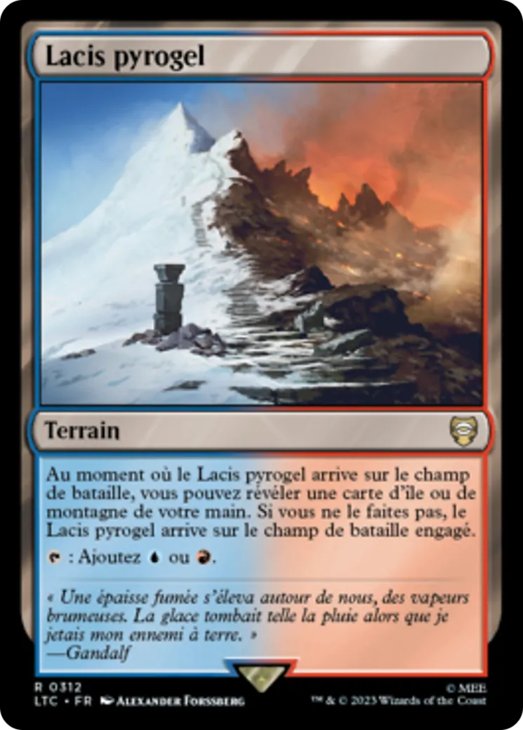 Lacis pyrogel — Tales of Middle-earth Commander — Magic: The Gathering