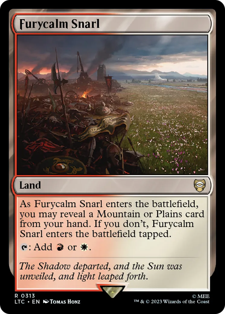 Lacis calmerage — Tales of Middle-earth Commander — Magic: The Gathering