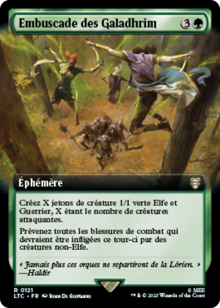 Embuscade des Galadhrim — Tales of Middle-earth Commander — Magic: The Gathering