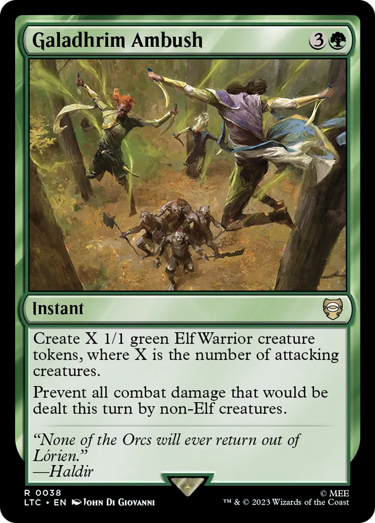 Galadhrim Ambush — Tales of Middle-earth Commander — Magic: The Gathering