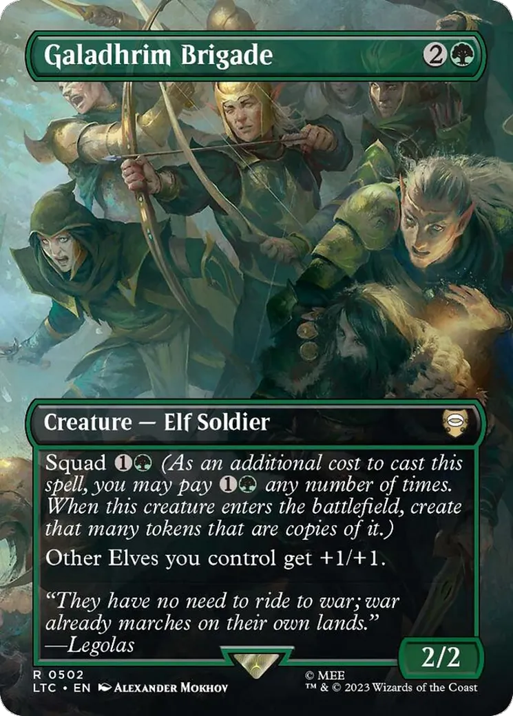 Galadhrim Brigade — Tales of Middle-earth Commander — Magic: The Gathering
