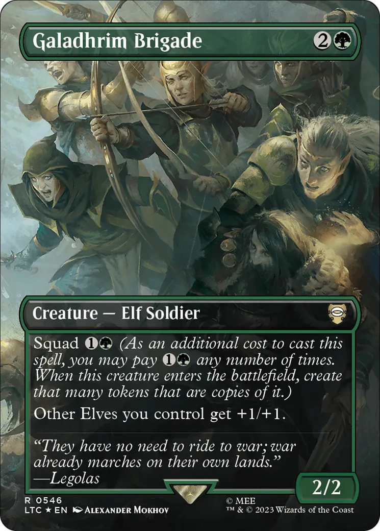 Galadhrim Brigade — Tales of Middle-earth Commander — Magic: The Gathering