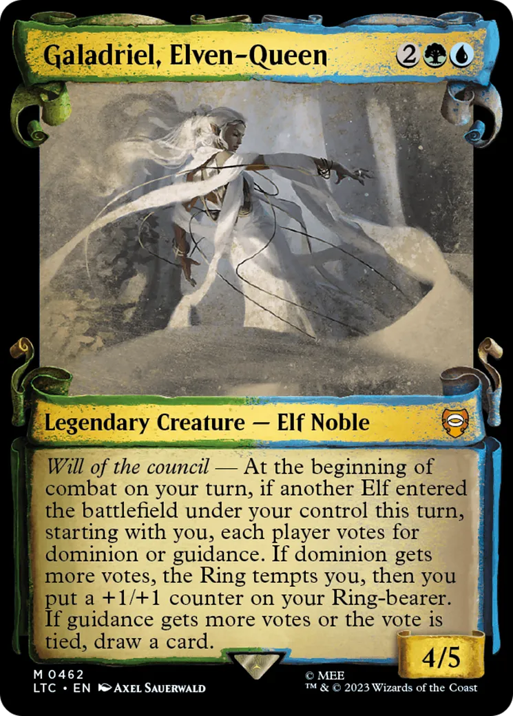 Galadriel, reine elfe — Tales of Middle-earth Commander — Magic: The Gathering