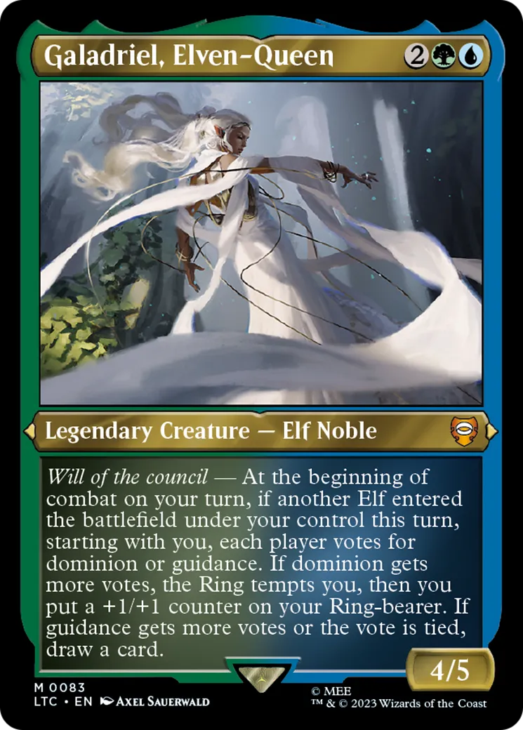 Galadriel, Elven-Queen — Tales of Middle-earth Commander — Magic: The Gathering