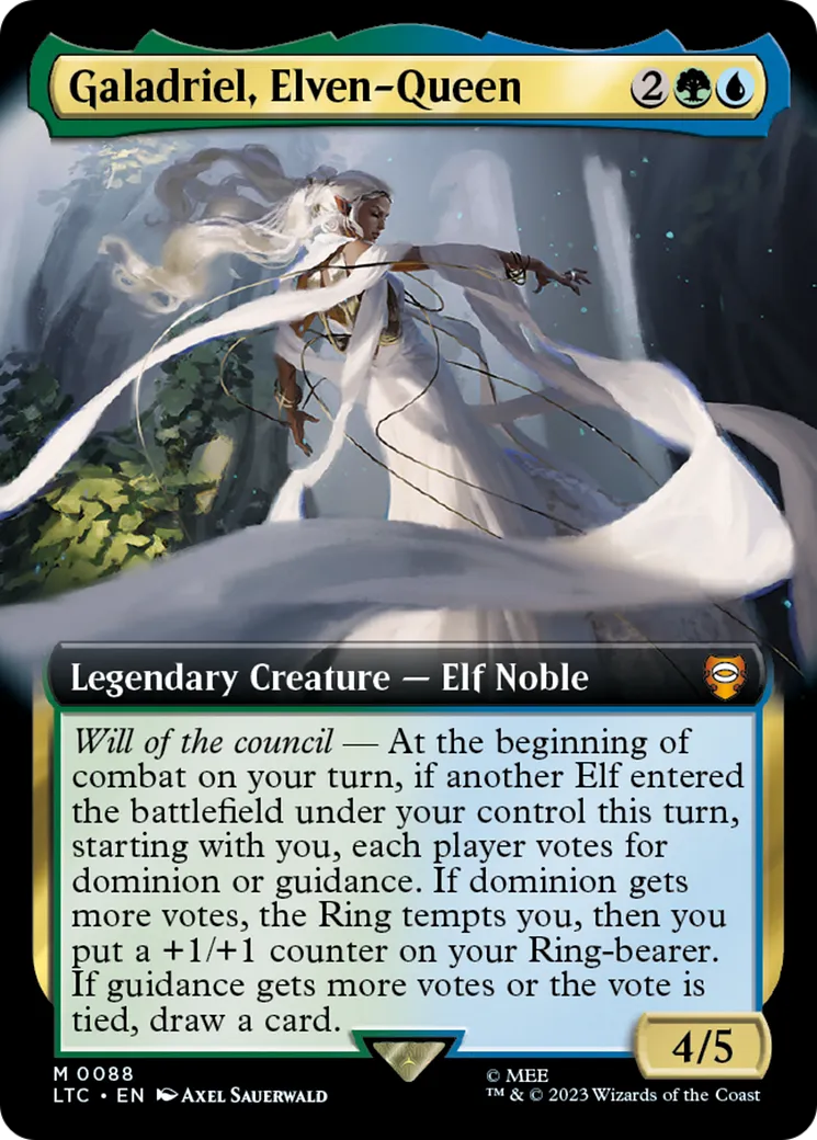 Galadriel, Elven-Queen — Tales of Middle-earth Commander — Magic: The Gathering