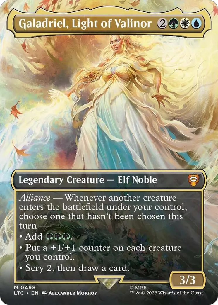 Galadriel, lumière de Valinor — Tales of Middle-earth Commander — Magic: The Gathering