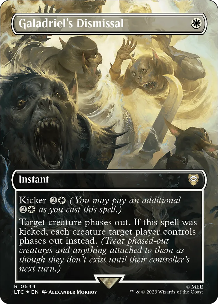 Galadriel's Dismissal — Tales of Middle-earth Commander — Magic: The Gathering