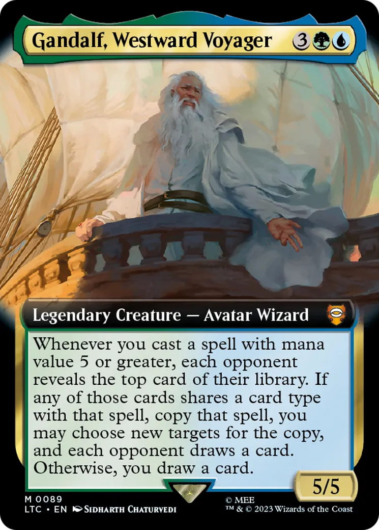 Gandalf, Westward Voyager — Tales of Middle-earth Commander — Magic: The Gathering
