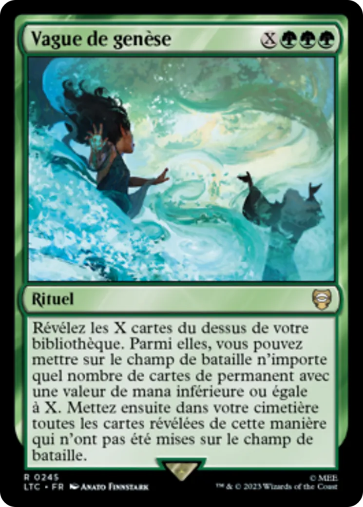 Vague de genèse — Tales of Middle-earth Commander — Magic: The Gathering