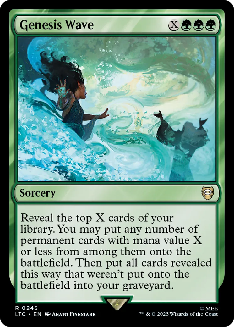 Vague de genèse — Tales of Middle-earth Commander — Magic: The Gathering