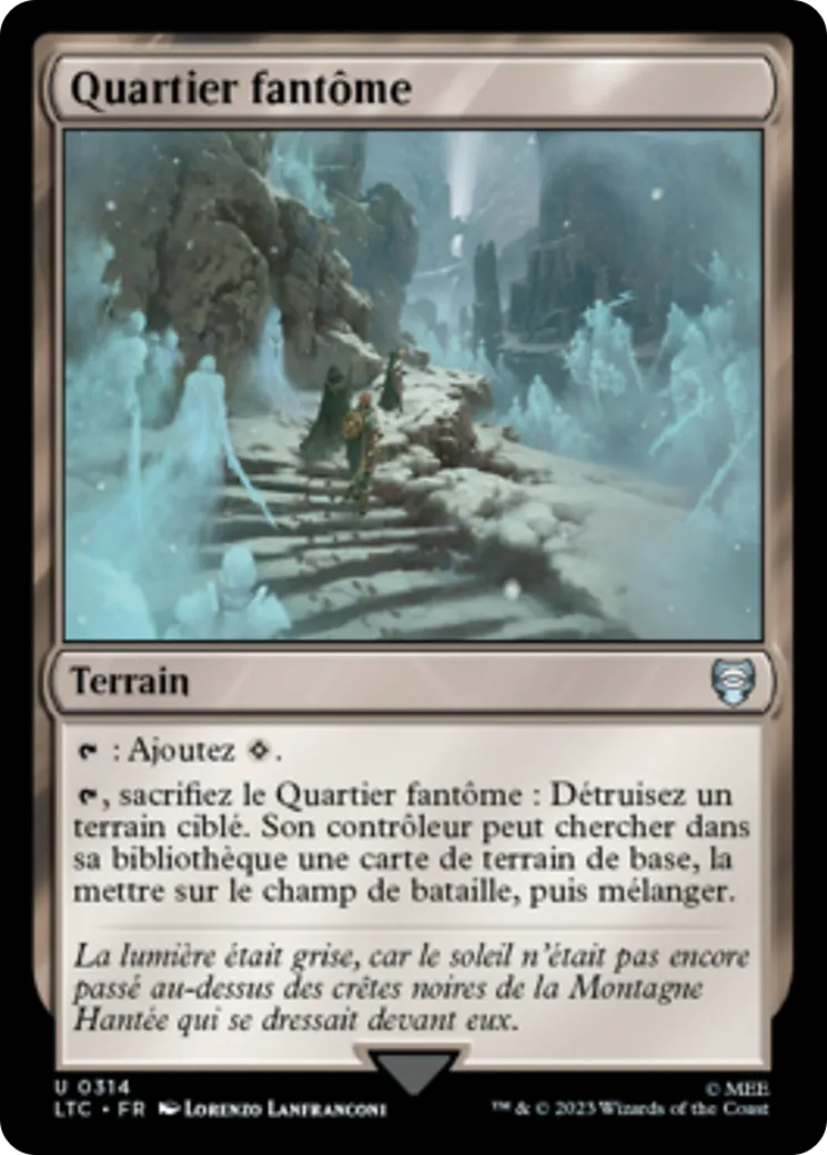 Quartier fantôme — Tales of Middle-earth Commander — Magic: The Gathering