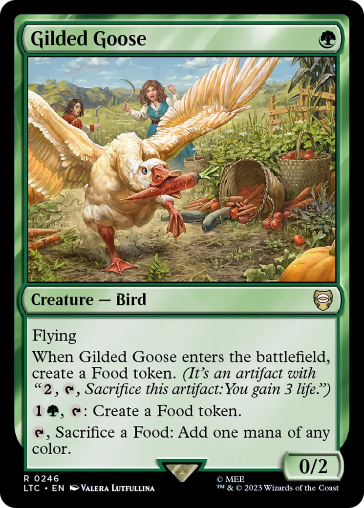 Gilded Goose — Tales of Middle-earth Commander — Magic: The Gathering