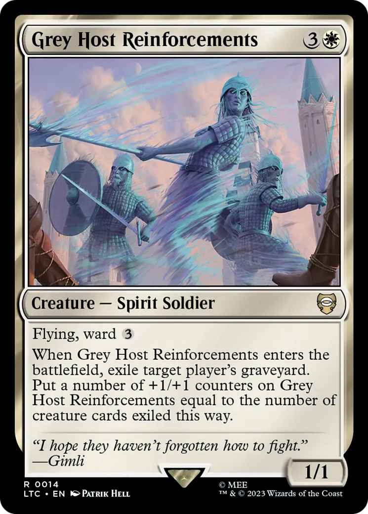 Grey Host Reinforcements — Tales of Middle-earth Commander — Magic: The Gathering