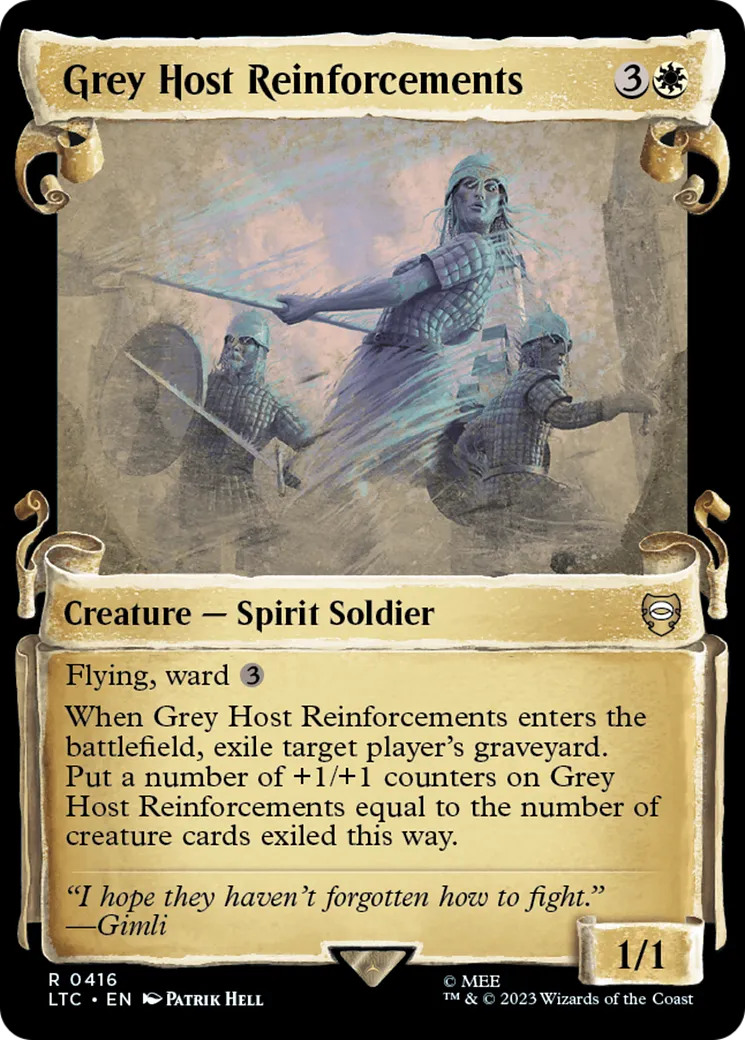 Grey Host Reinforcements — Tales of Middle-earth Commander — Magic: The Gathering