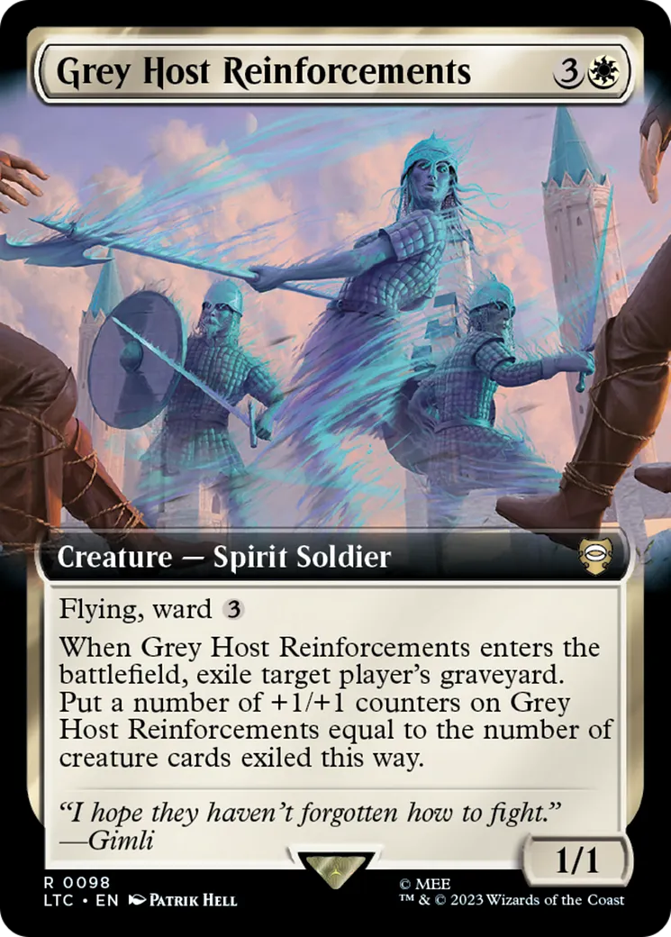Grey Host Reinforcements — Tales of Middle-earth Commander — Magic: The Gathering