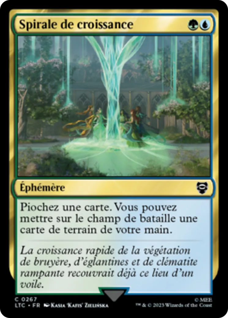 Spirale de croissance — Tales of Middle-earth Commander — Magic: The Gathering