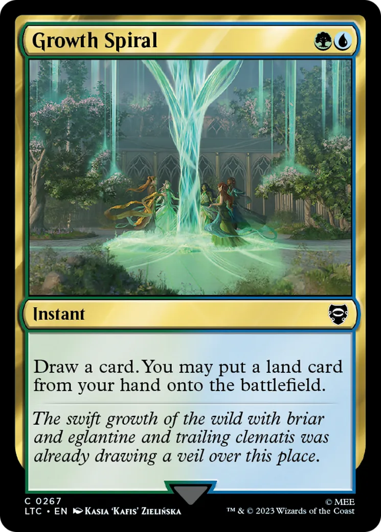 Spirale de croissance — Tales of Middle-earth Commander — Magic: The Gathering