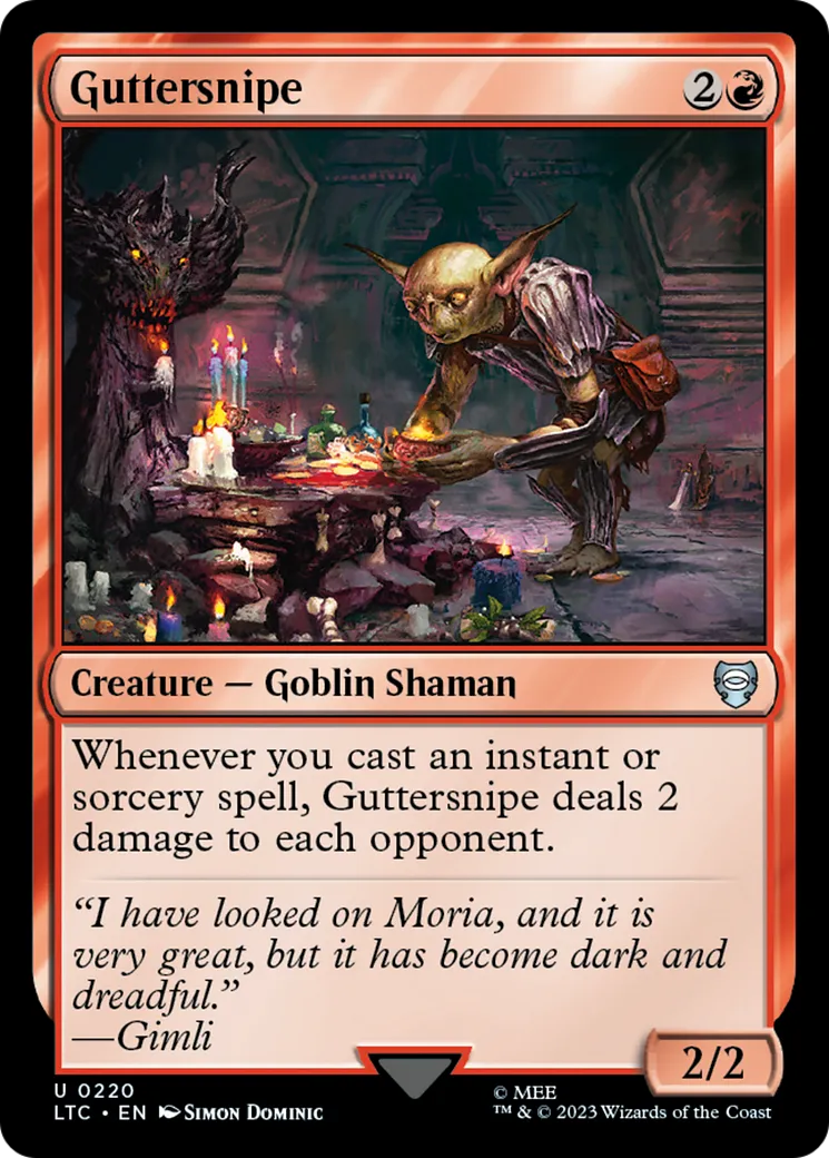 Guttersnipe — Tales of Middle-earth Commander — Magic: The Gathering