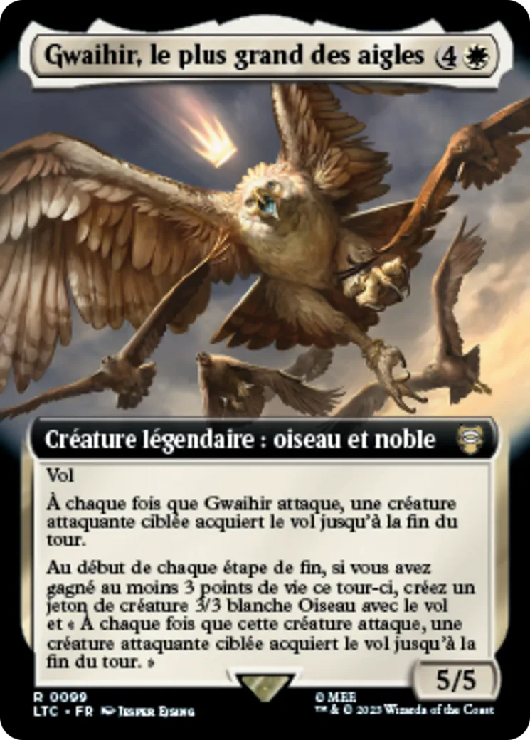 Gwaihir, le plus grand des aigles — Tales of Middle-earth Commander — Magic: The Gathering