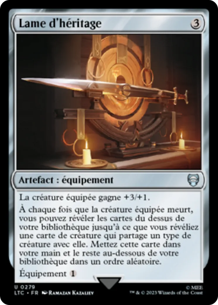 Lame d'héritage — Tales of Middle-earth Commander — Magic: The Gathering