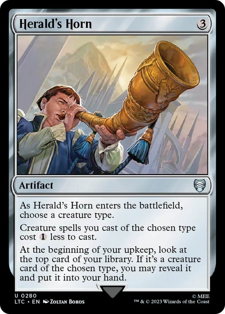 Herald's Horn — Tales of Middle-earth Commander — Magic: The Gathering