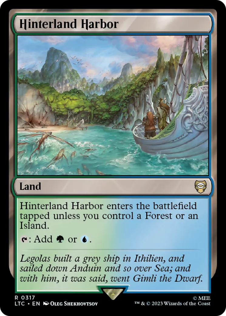 Hinterland Harbor — Tales of Middle-earth Commander — Magic: The Gathering