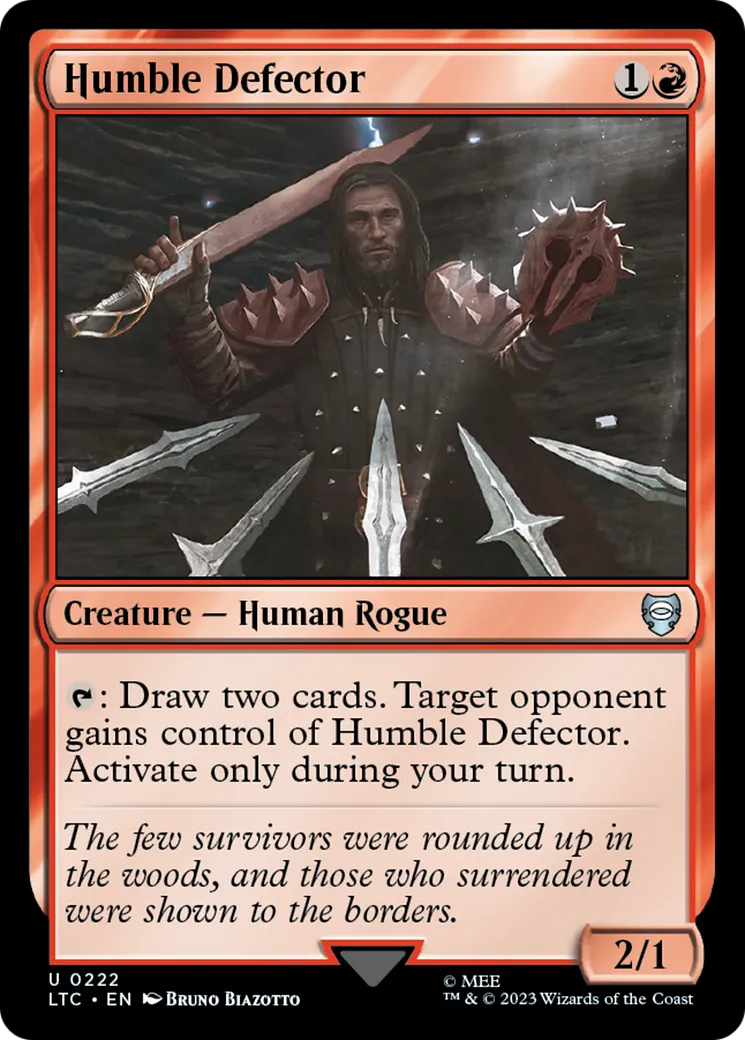 Humble défecteur — Tales of Middle-earth Commander — Magic: The Gathering