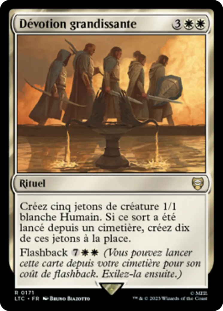 Dévotion grandissante — Tales of Middle-earth Commander — Magic: The Gathering