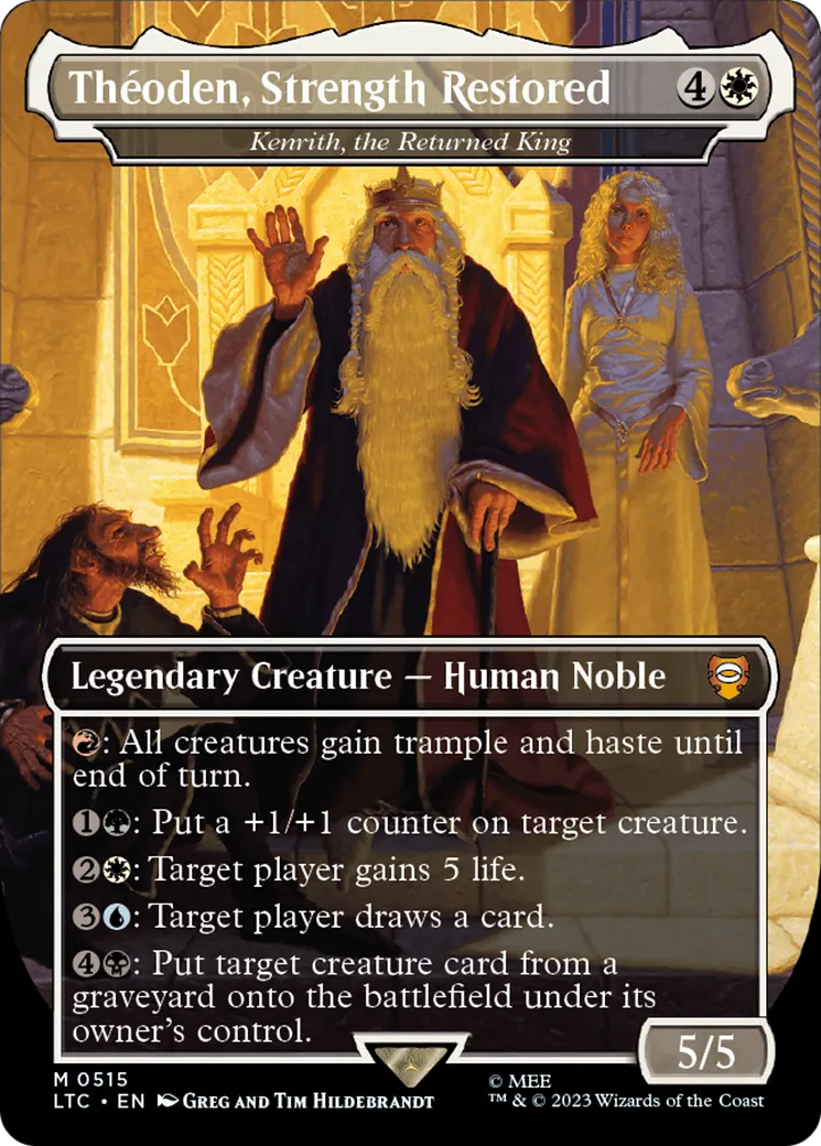 Kenrith, le roi réapparu — Tales of Middle-earth Commander — Magic: The Gathering
