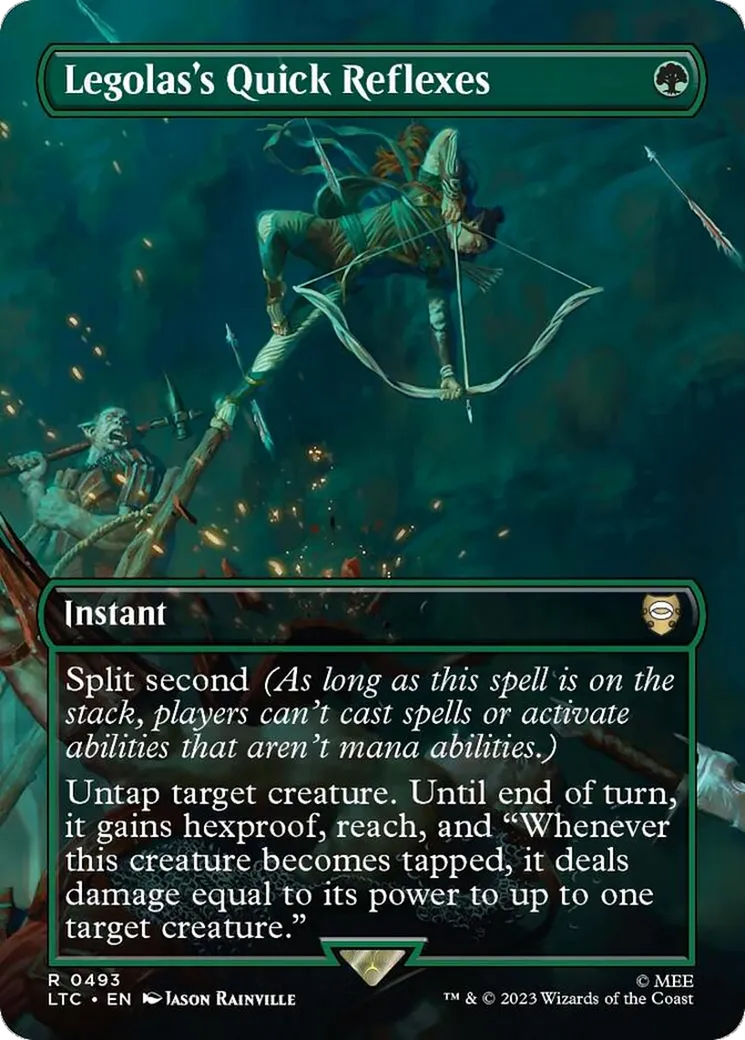 Legolas's Quick Reflexes — Tales of Middle-earth Commander — Magic: The Gathering