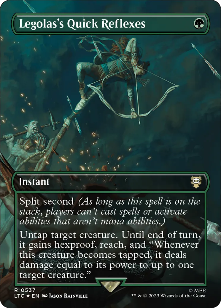 Legolas's Quick Reflexes — Tales of Middle-earth Commander — Magic: The Gathering