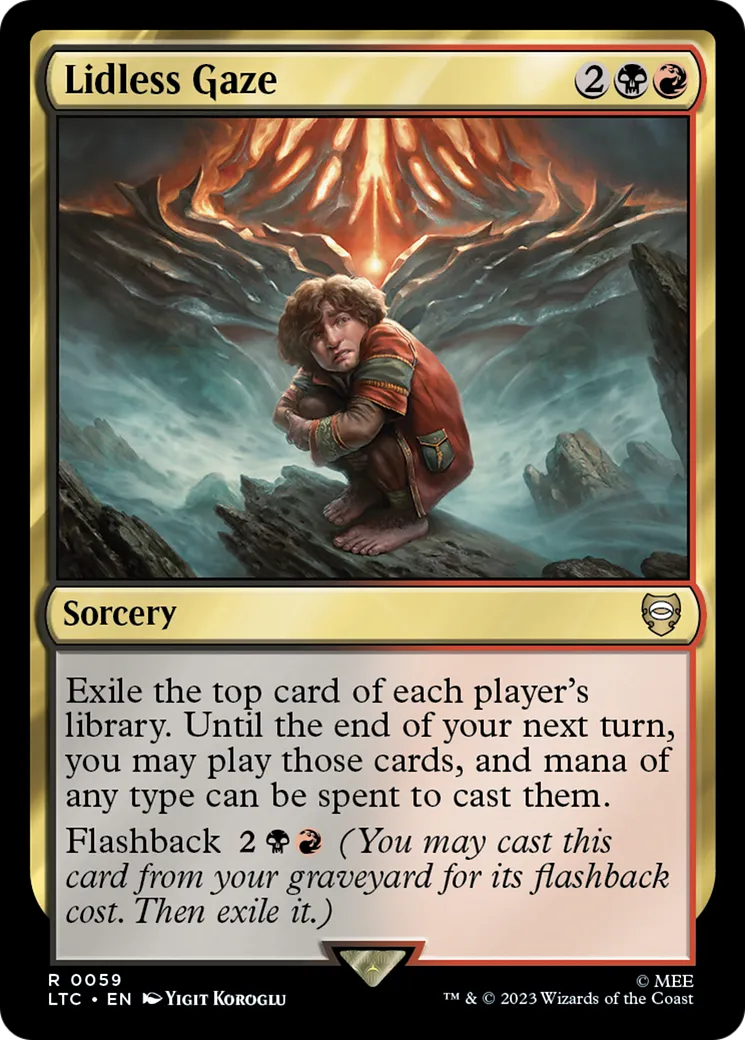 Lidless Gaze — Tales of Middle-earth Commander — Magic: The Gathering