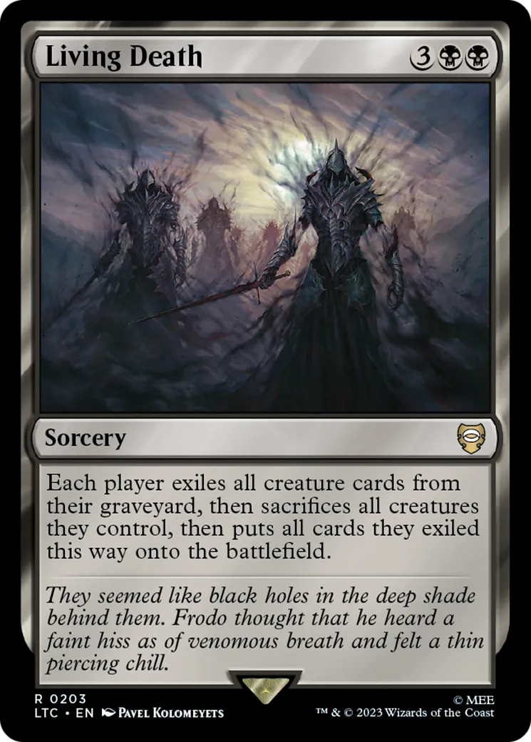 Living Death — Tales of Middle-earth Commander — Magic: The Gathering
