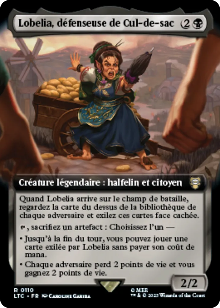 Lobelia, défenseuse de Cul-de-sac — Tales of Middle-earth Commander — Magic: The Gathering