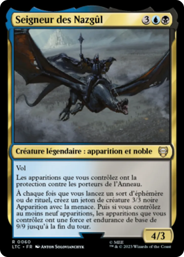 Seigneur des Nazgûl — Tales of Middle-earth Commander — Magic: The Gathering