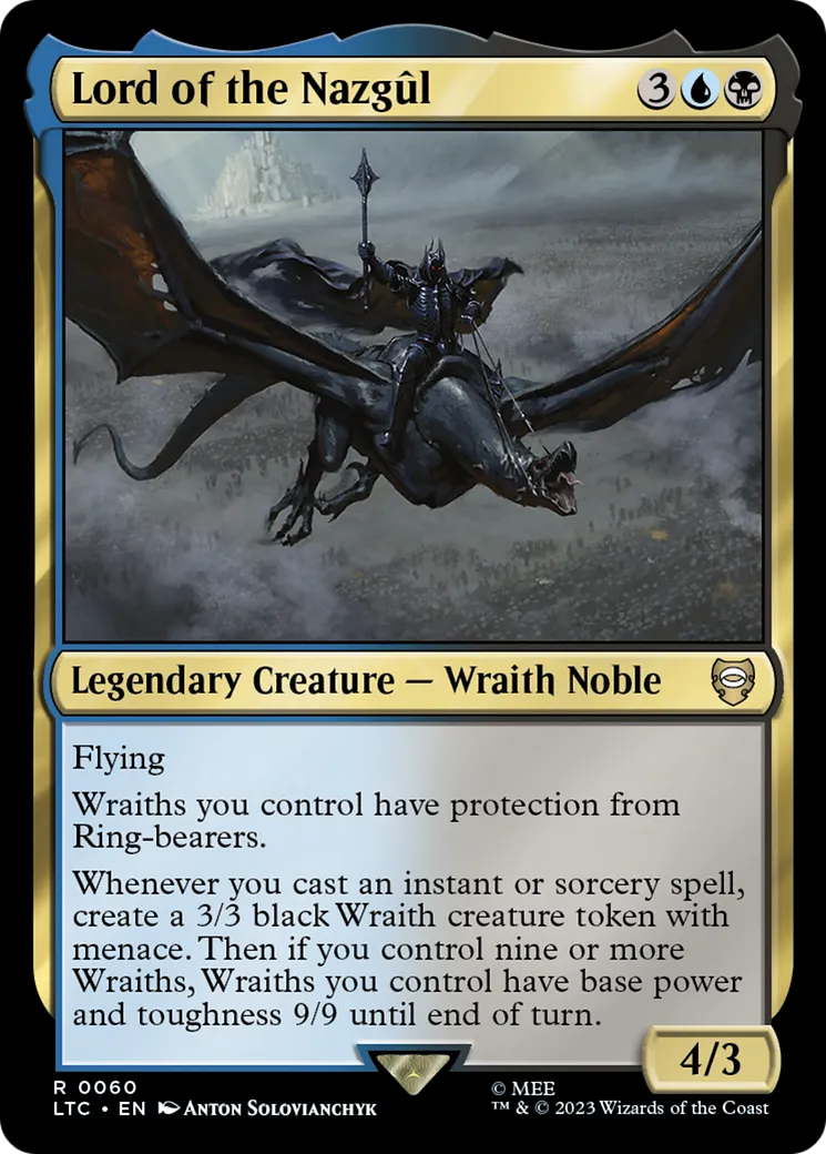 Lord of the Nazgûl — Tales of Middle-earth Commander — Magic: The Gathering