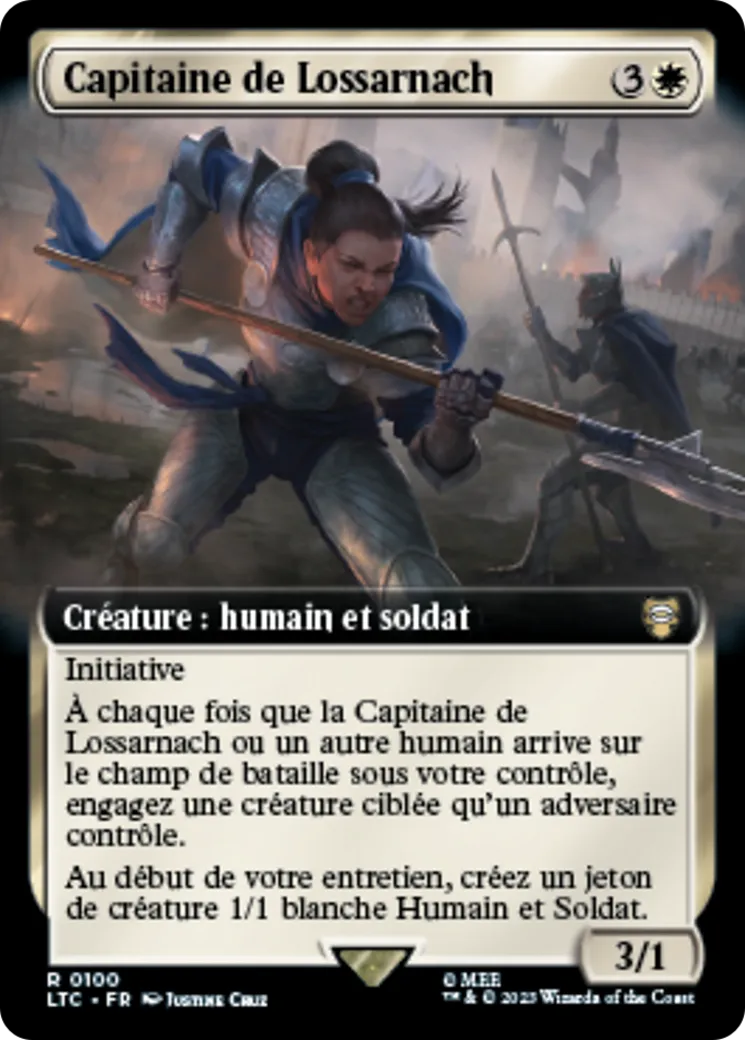 Capitaine de Lossarnach — Tales of Middle-earth Commander — Magic: The Gathering