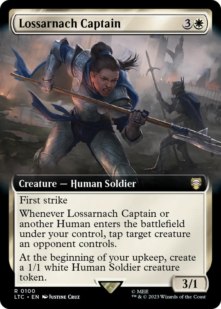 Lossarnach Captain — Tales of Middle-earth Commander — Magic: The Gathering