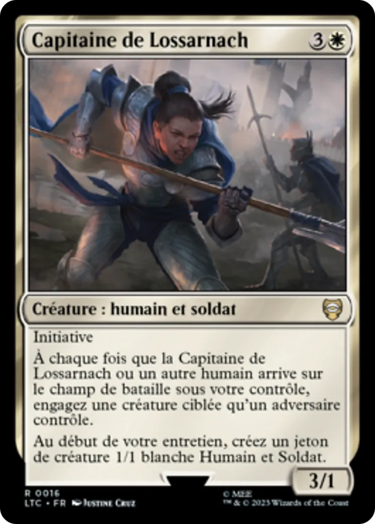 Capitaine de Lossarnach — Tales of Middle-earth Commander — Magic: The Gathering