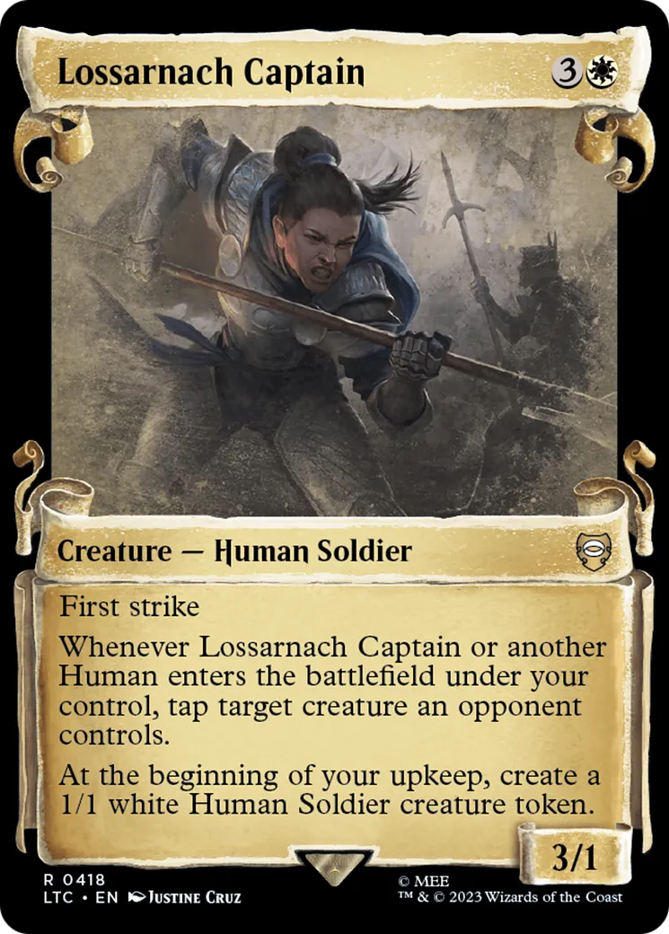 Lossarnach Captain — Tales of Middle-earth Commander — Magic: The Gathering
