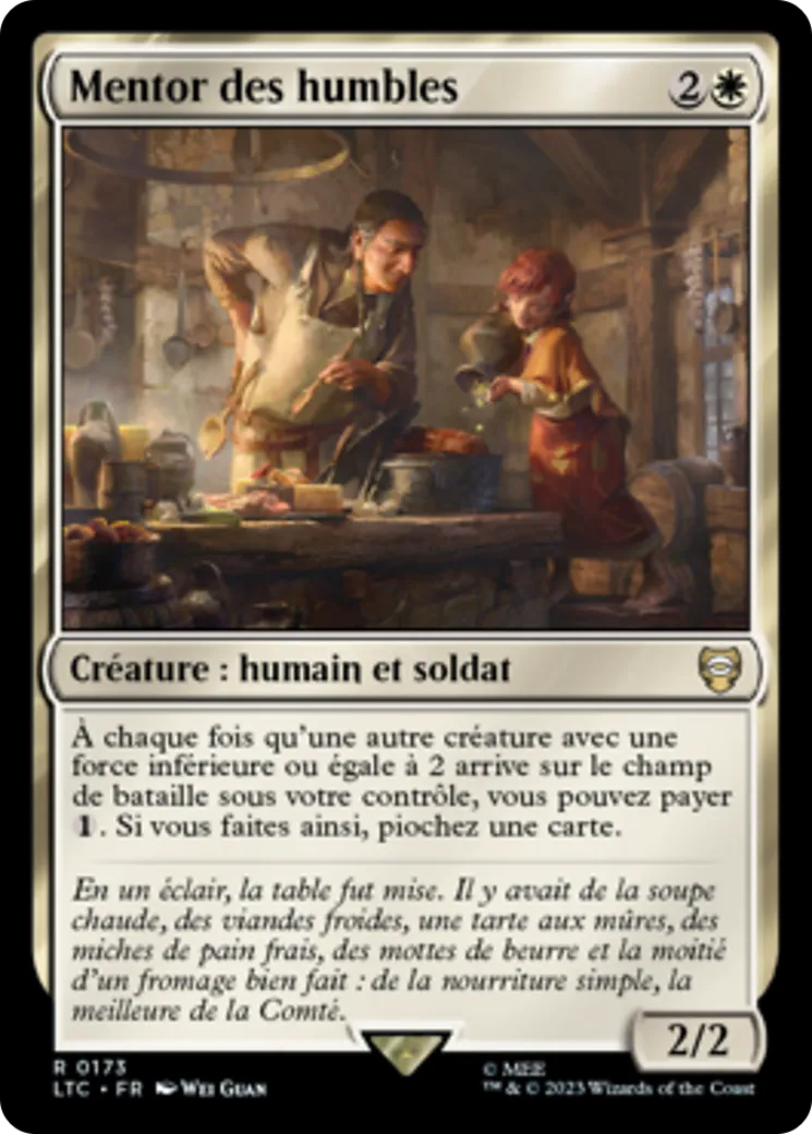 Mentor des humbles — Tales of Middle-earth Commander — Magic: The Gathering